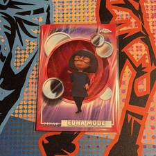 Topps 2026 Topps Chrome Pixar Edna Mode red wave /5 #128 picture