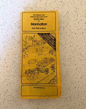 Official National Gay Task Force Guide Map Manhattan, Historical LGBTQ picture