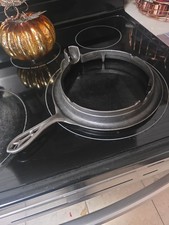 Vintage Griswold Waffle Cast Iron 975 #8 Low Base Only picture