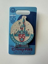 2026 Disney WDW Glitter Castle 55th Anniversary LR Pin - MAGICAL YEARS picture