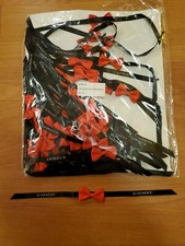 Authentic GIVENCHY  Ladies & Gentlemen Black/ Red  Bow Blotters Lot of 50  picture