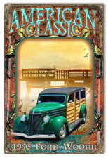 1936 FORD WOODIE AMERICAN CLASSIC 18