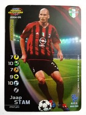STAM 2004 2005 FOOTBALL CHAMPIONS JAAP MILAN FOIL SERIES A WIZARDS SCUDETTO 093 picture