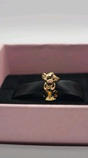 Pandora Disney 925 14 gold plating Lion King Simba charm w/ Box  picture