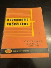 Hamilton Standard Hydromatic reversing Propellers Mechanics overhaul manual  picture