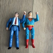 Vintage Clark Kent + Superman pair picture