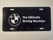 BMW The Ultimate Driving Machine Metal Plate novelty vanity logo plate picture