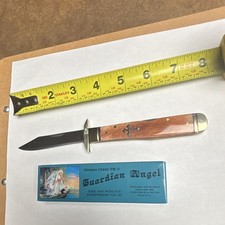 Chairman Creek Knives Guardian, Angel, Antique Bone, Smooth picture