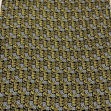 vintage Gianni Versace silk panel 54 x 51.50”.  Authentic Gianni Versace. picture