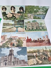 San Antonio Texas antique post card lot San Fernando Cathedral court house old picture