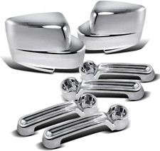 Chrome Door Handle and Mirror Covers for 2008-2013 Jeep Liberty for 2007-2012 Do picture