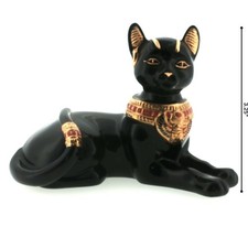 Vtg Lenox Bastet-The Egyptian Cat-Black Cat - Classic Cat 1995 Collection 3.25