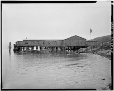 Bolinas California F E Booth Company Pier 1900s HABS Waterfront Lumber Pier picture