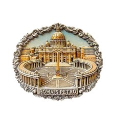 Italy Rome Roma Vatican St. Peter's Basilica Tourist Souvenir Gift Fridge Magnet picture