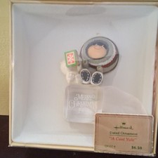 Hallmark Ornament 1980 FROSTY FRIENDS COOL YULE - QX137-4 picture
