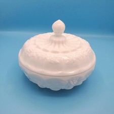Vintage Westmoreland Milk Glass Covered Candy Dish picture