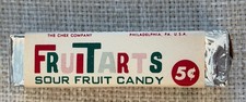 Vintage 1950’s CHEX FRUIT TARTS SOUR FRUIT CANDY Sealed New Old Stock picture