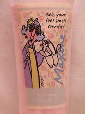 RARE vtg Hallmark MAXINE shoebox old lady Attitude Adjustment FOOT CREAM sealed picture