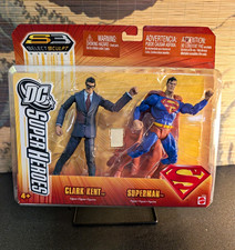 Mattel 2006 DC Super Heroes Clark Kent Superman 2 Pack Target Exclusive NIP picture