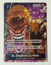 2025 ONE PIECE OP13-CARRYING ON HIS WILL #084 ST. SHEPHERD JU PETER English Foil picture