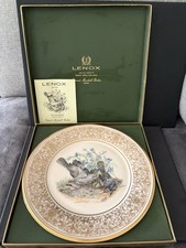 Lenox 1978 Boehm “MOCKINGBIRDS” Collector Plate,. Original Box. picture