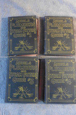 Vintage AUDELS Plumbers And Steam Fitters Guide Volume 1-2-3-4 Set picture