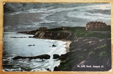 The Cliffs, South at Night Newport Rhode Island RI Postcard PC 1917 Valentine  picture