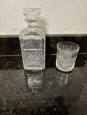Atlantis Crystal Decanter And Rocks Glass picture