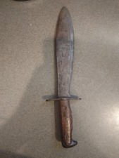 Original WW1 Bolo Fighting Knife US MOD 1917 C.T. Plumb St Louis picture
