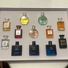 CHANEL Mini Perfume Bottle Set Gift Box & Bag N°5 COCO BLEU de CHANEL picture