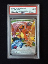 Pokémon TCG Charmander MEP 038 First Partner Black Star Promo PSA 9 picture