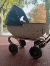 Vintage Wyandotte Baby Doll Buggy/1930's/Pressed Steel picture