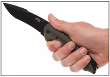 SOG Kiku Folder Large, black KU-1012 picture