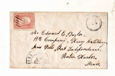 BOSTON HARBOR, 11TH COMPANY HEAVY ARTILLERY, DANVERS MASS. TO FORT INDEPENDENCE picture