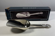 Vintage Elegance Silver Ice Scoop Item #86324 Silverplate Barware with Box picture