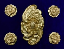 Rare TITANIC Grand Staircase 5-pc set of Ornaments cast directly from WSL ship picture