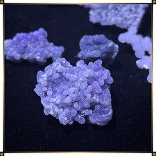 Purple Grape Agate Crystal Cluster Premium Specimen From Indonesia Various Sizes picture