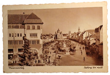 MAROSVÁSÁRELY Széchenyi ROMANIA HUNGARY WW2 POSTCARD 1942 VF picture