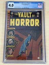 Vault Of Horror 37 cgc 4.0 1st appearance of Drusilla Hanging Cover 4705270009 picture