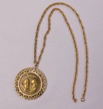 Mercer County Illinois Bicentennial Medal 1776 1976 Abe Lincoln Chief Tomahawk picture