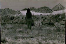 LG794 1967 Original Doug Kennedy Photo WOMAN'S BACKSIDE Phosphorus Mines FL picture