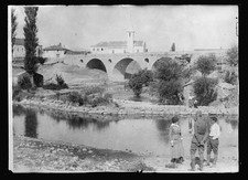 Montenegro 1920 Frederick Keppel Olivia Hamilton Red Cross Bridge River picture