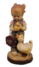 ANRI Sarah Kay Hand Carved Wood 6.25