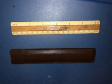 Vintage ALVIN BOXWOOD West Germany Measuring RULER picture