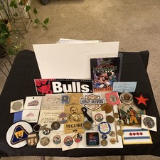 vintage junk drawer lot collectibles SILVER, GOLD, AND GOLD FILLED picture