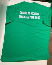 Heineken Cheers To Wearing Green All Year Long T-Shirt XL RARE picture