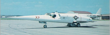 Postcard Douglas X3 Stiletto Experimental Jet Aircraft picture