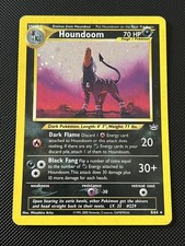 Pokemon Neo Revelation 2001 TCG Houndoom Card 8/64 picture