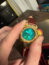 1993 Disney's Snow White Evil Queen Magic Mirror 3-D Hologram Watch  picture