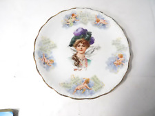 1911 Calendar Plate Porcelain  By Carnation  McNicol-Gibson Girl Design picture